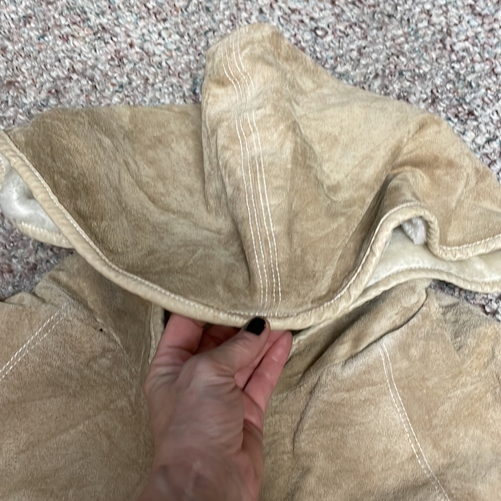 Men's Tan Hooded Jacket - Picture 3 of 11